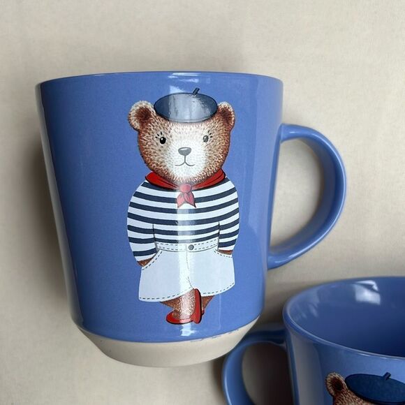 Bear Design Mugs set of 2 - Picture 2 of 8